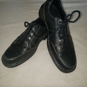 Rockport Dark Black Leather Mens‎ 8